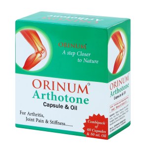 Arthotone Combipack (Capsule 1x60 + Oil 50ml) For Joint Pain & Stiffness 1s